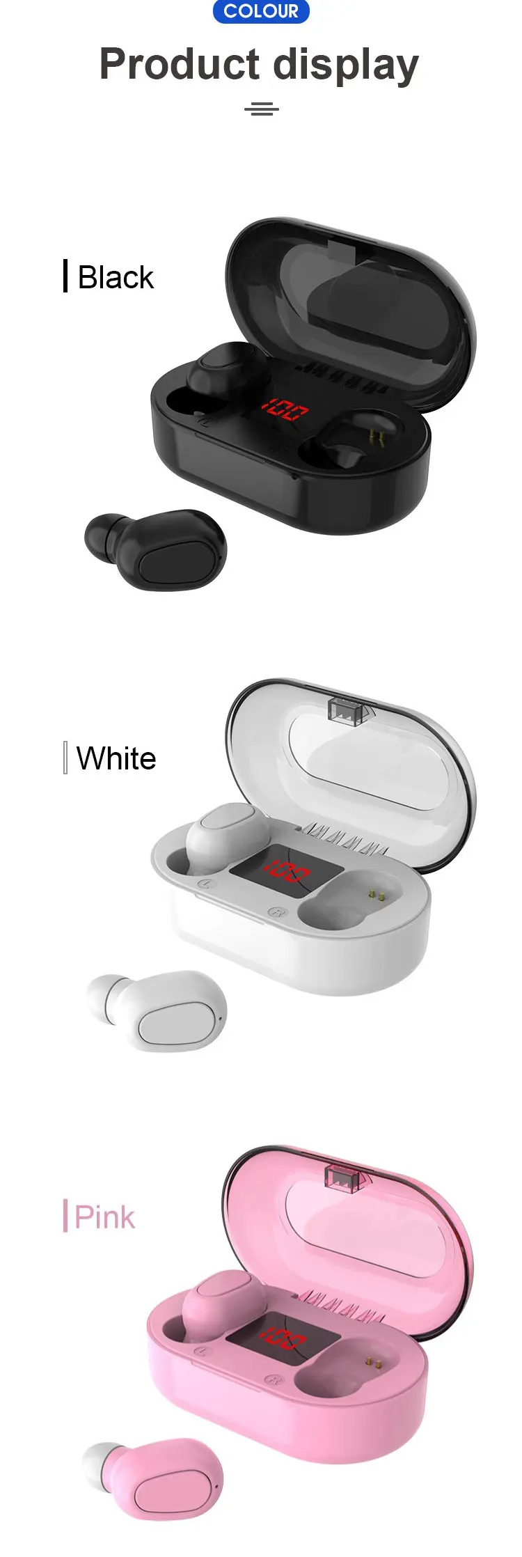 Мини TWS беспроводные наушники спортивные HIFI наушники с шумоподавлением Беспроводные наушники водонепроницаемые наушники