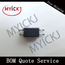 5 шт. PC3H7 SOP4 мини-falt пакет, общего назначения половина шаг фотомуфта IC чип 3H7