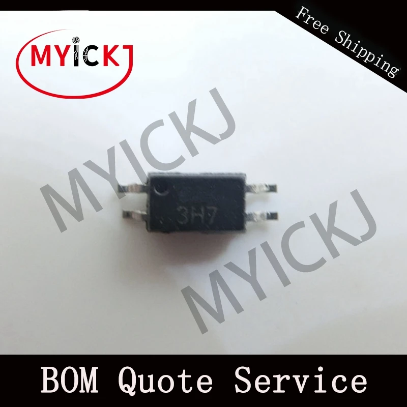 

5PCS PC3H7 SOP4 Mini-falt Package, General Purpose Half Pitch Photocoupler IC CHIP 3H7