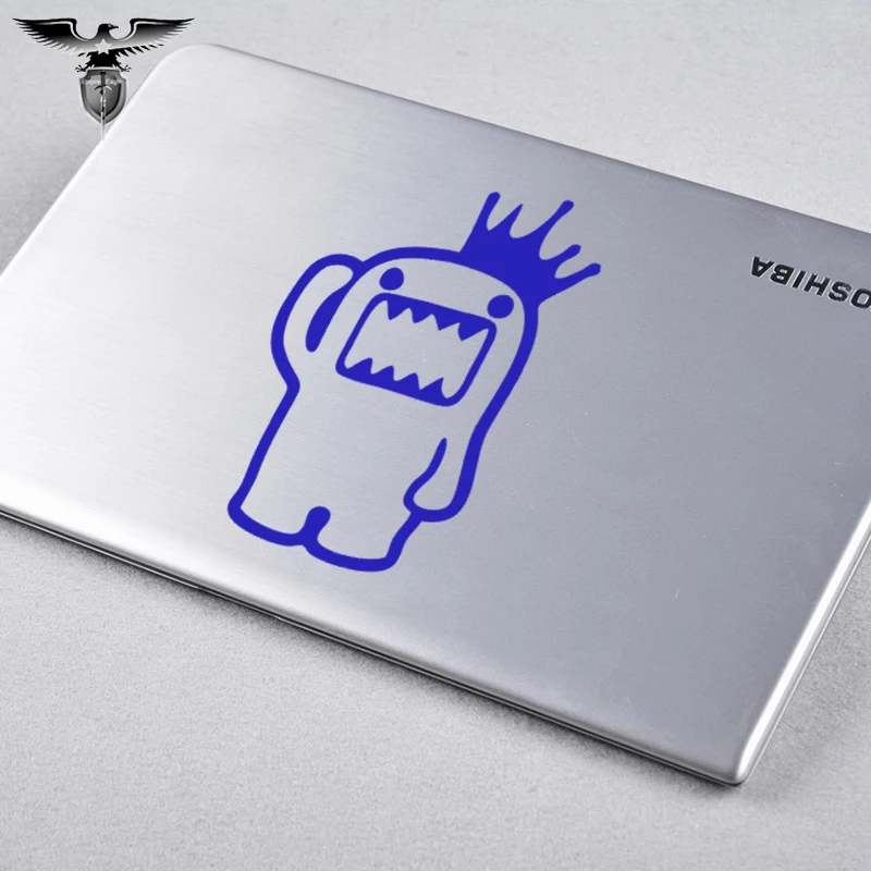 

EmpireYing 3 Sizes 8 Colors Cool Cartoon Style Crown Salute Domo Funny Car Sticker Truck Laptop Kayak Wall Decor Vinyl Decals