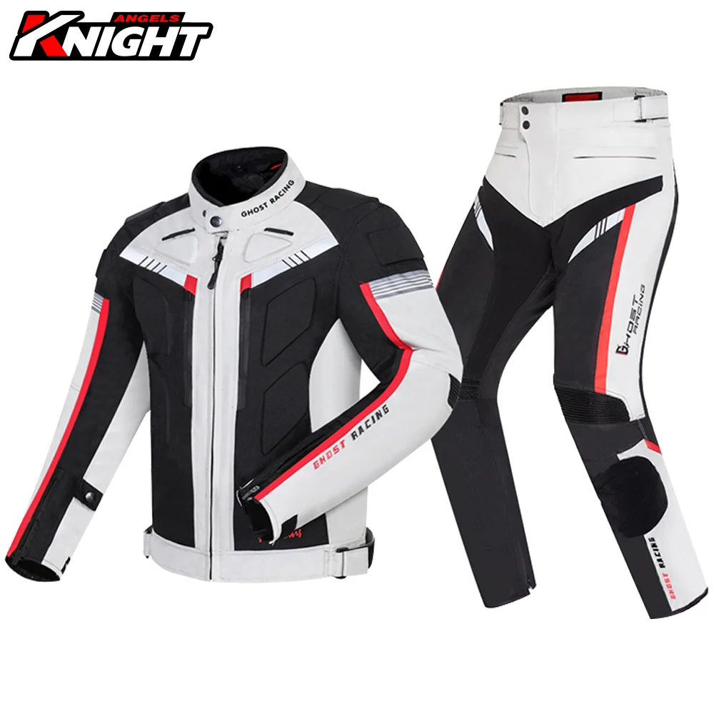 Waterproof Motorcycle Jacket+pants Off-road Racing Motocross Riding ...