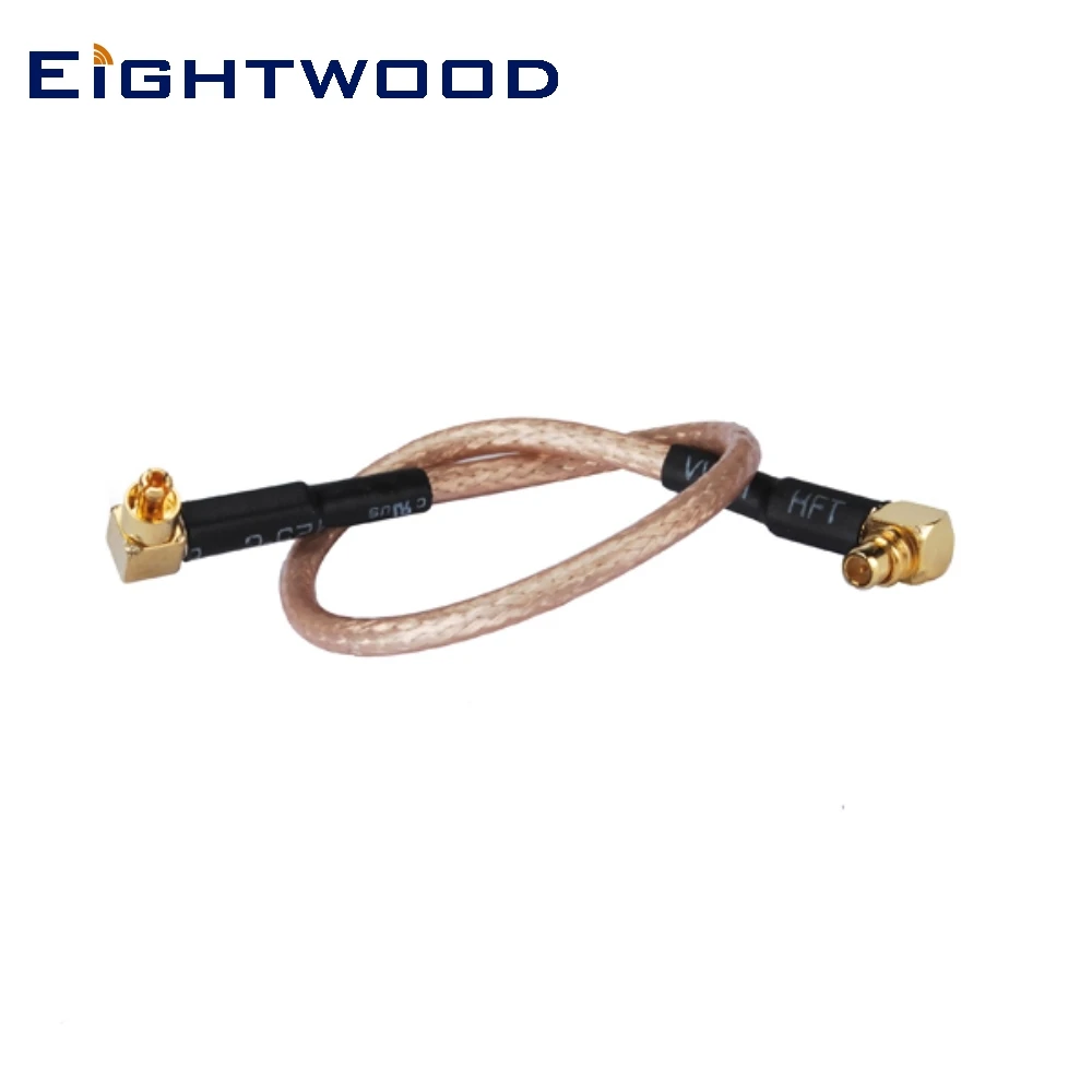 Eightwood 30 см кабель для MMCX штекера с прямым углом к разъему RF RG316 опции беспроводной