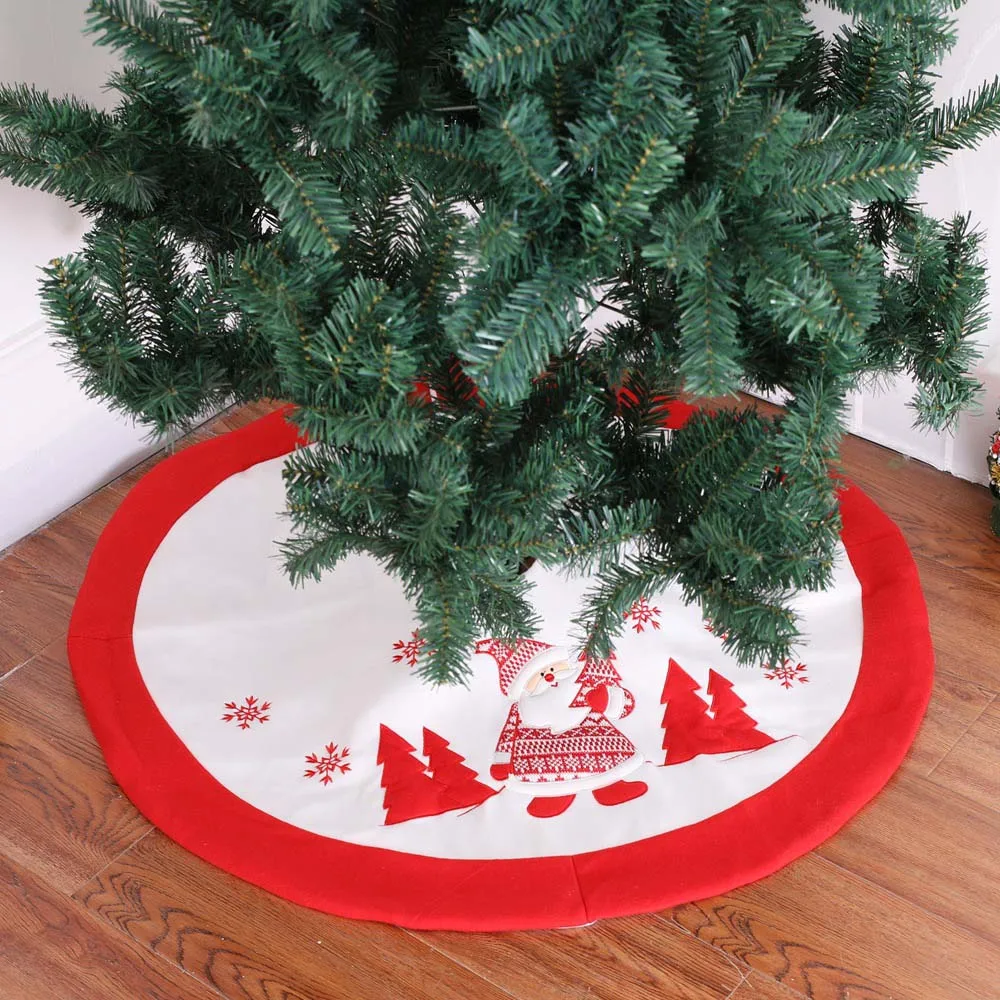 

Newest Printed Christmas Tree Skirt 90cm Add The Festive Atmosphere Christmas Home Decoration Christmas Tree Decorative