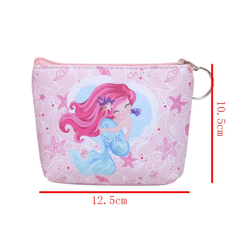 10PCS Girl Birthday Party Favor Coin Bag Baby Shower Girl Party Gift Souvenir Cute Giveaway