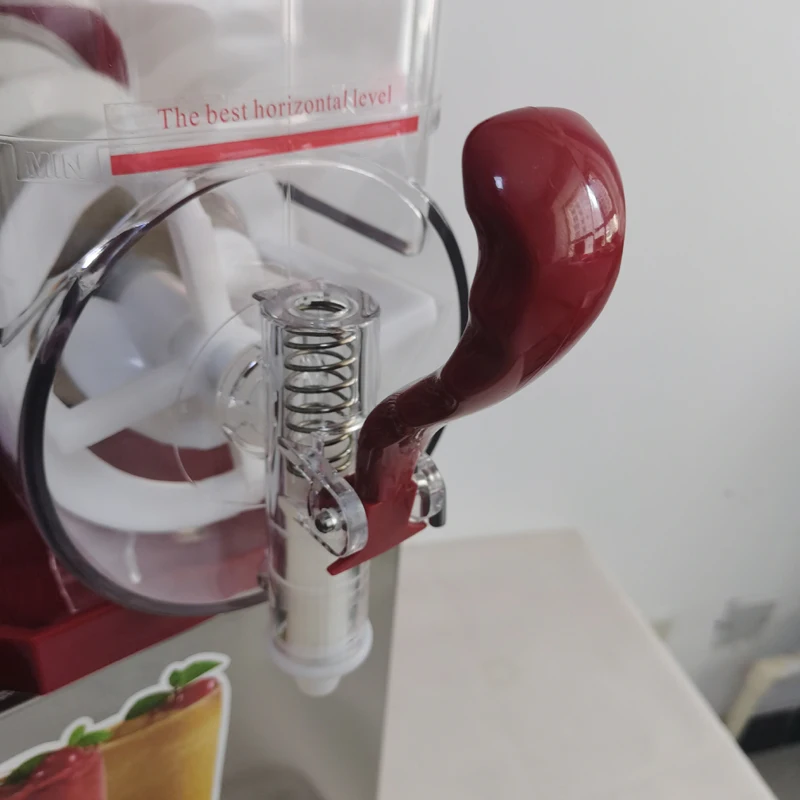 New Frozen Drink Slushy Machine Frozen Drink Slush Making Machine 3 Cylinder Snow Melting