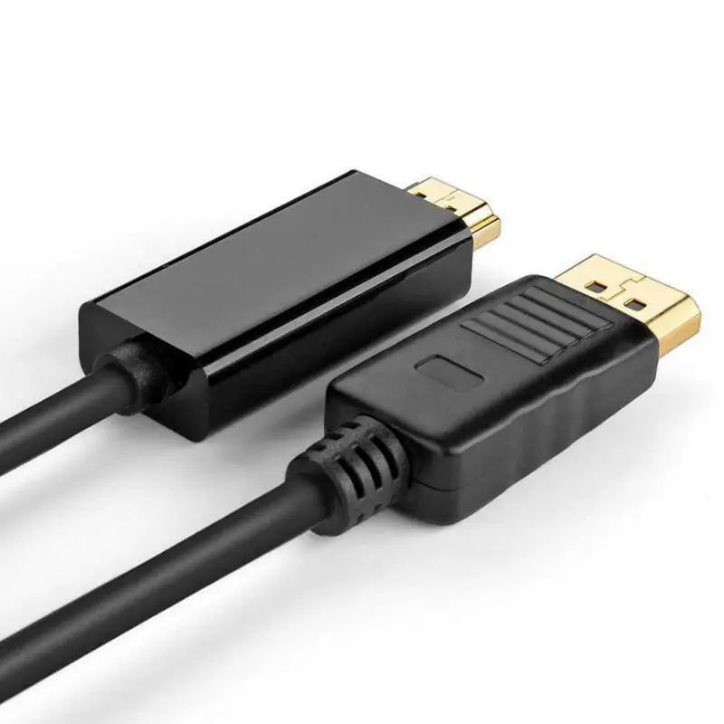 Дисплей Порт DP к HDMI Мужской м/м ПК аудио видео HD ТВ кабель адаптер DH