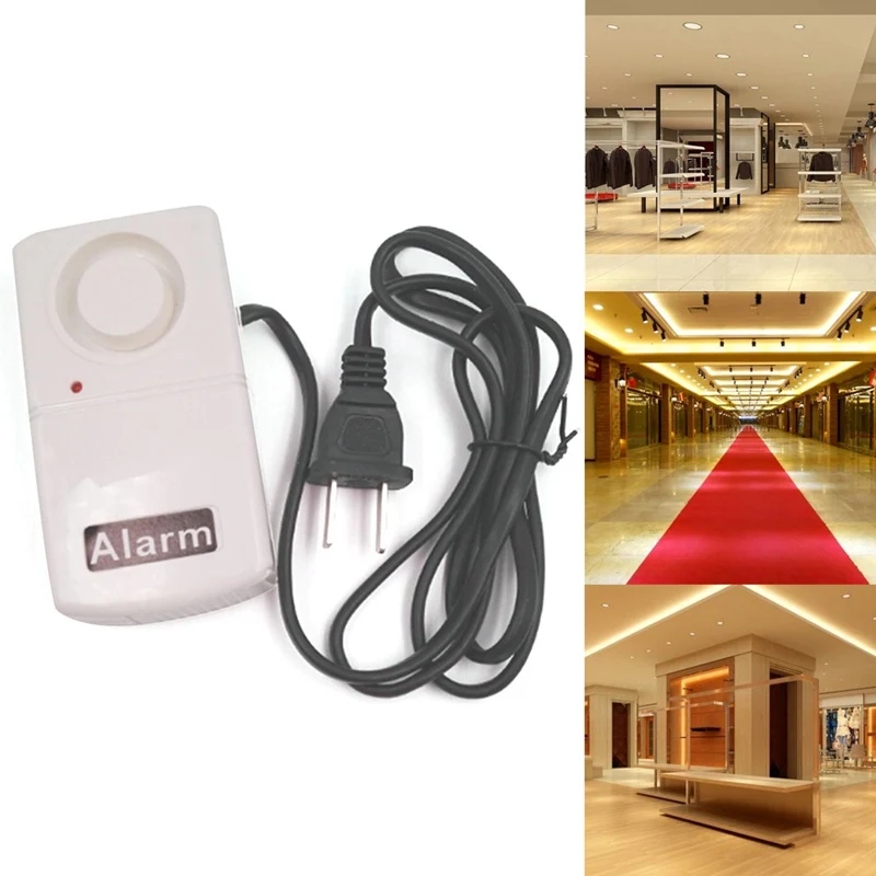

New 1 Pcs Security Safely Home Alarm Automatic Alarm 120 Db Power Electric Burglar Alarm 220v High Quality