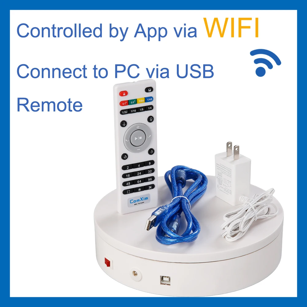 Белый Пульт дистанционного управления 20 см Wi Fi управление ПК через USB