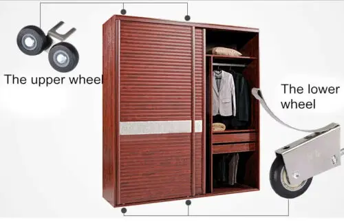 Wardrobe-Sliding-Door-Roller-Wheels-Pulley-Sliding-Door-Silence-Fittings