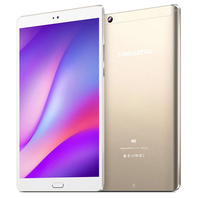  Teclast M8 84 ''2560*1600 Touchscreen Tablet PC Android 7.1 Allwinner A63 Quad Core 3GB + 32GB 2MP 