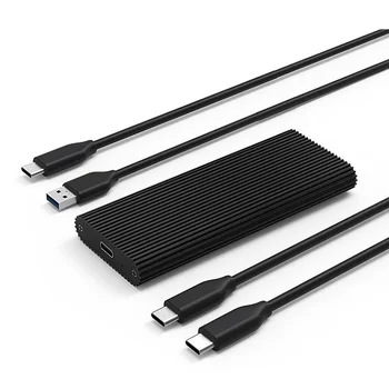 

for NVME M.2 Ssd Case Type-C Port USB 3.1 SDD Enclosure 10Gbps NGFF SATA 10Gbps Transmission Hard Drive Enclosure HDD