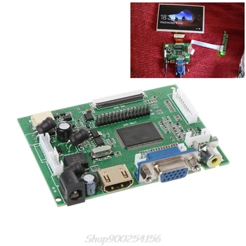 

AT070TN90/92/94 7inch VGA 50pin LCD Driver Board LCD TTL LVDS Controller Board Jy31 20 Dropship