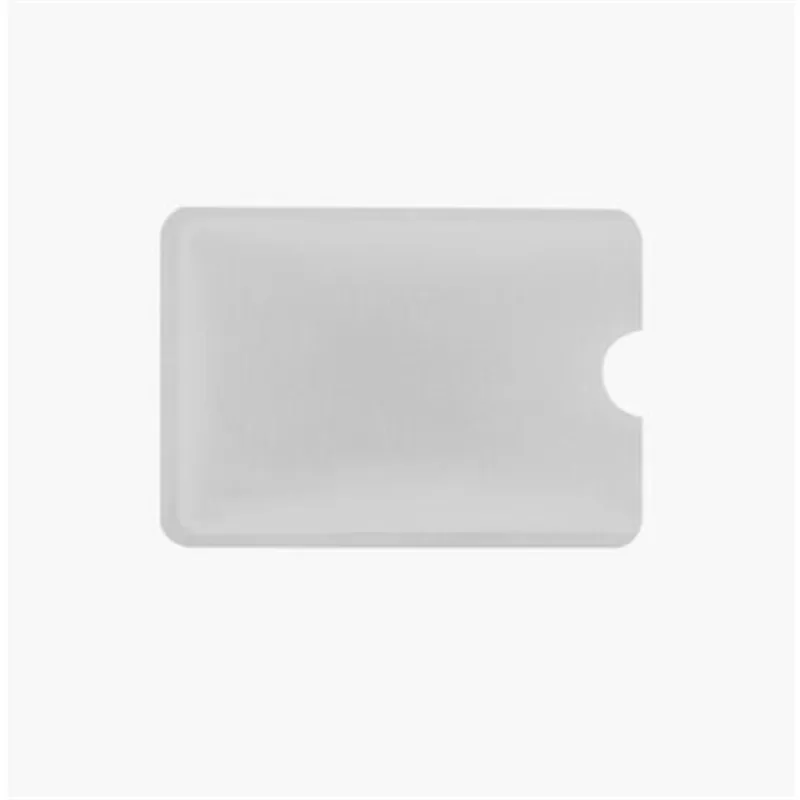 20Pcs/Lot Anti Theft Bank Credit Card Protector NFC RFID Blocking Cardholder Wallet Cover Aluminium Foil ID Business Card Case