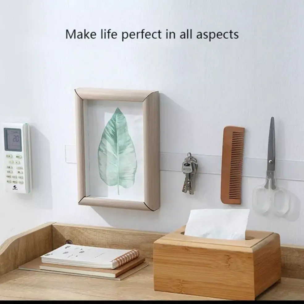 Nano Transparent Double-sided Tape Is Firmly Pasted, Waterproof, High Temperature Resistant Reusable.It Is A Good Helper In Life