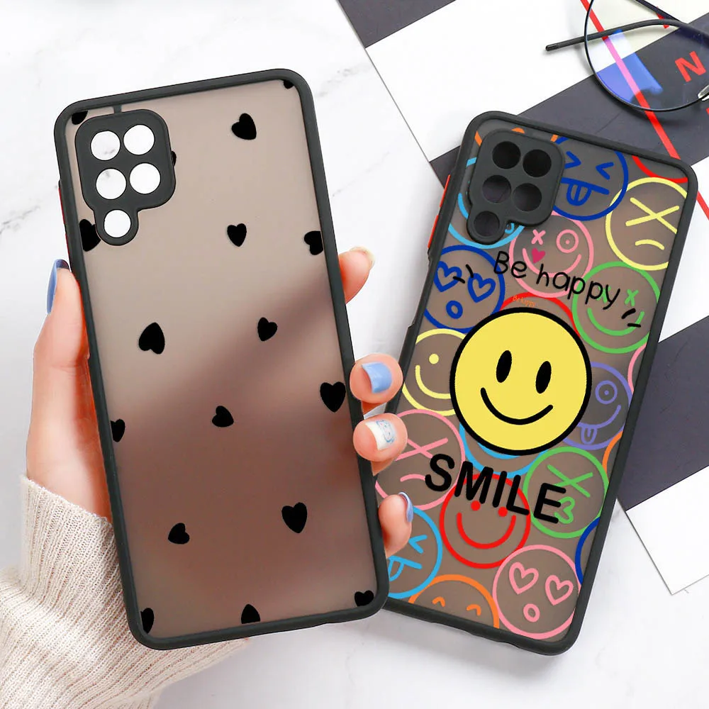 A32 Case For Samsung A51 Case Hard PC For Samsung S20 FE S21 Ultra Plus A72 A52 A50 A71 A31 A70 A42 A21S A12 A20S A30 A20 Covers