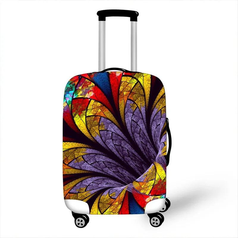 3D Pattern Elastic Suitcase Protective Cover for19-32 Inch Luggage Dust Bag Case Protector Covers Cartoon Travel Accessories - Цвет: H08