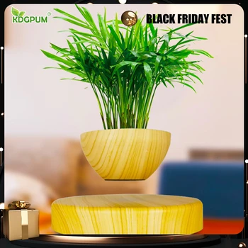 

Magnetic Levitation Potted Plant Floating Air Bonsai Tree Pot Garden Flower Pot Beautiful Gifts For Friends Free Shpping
