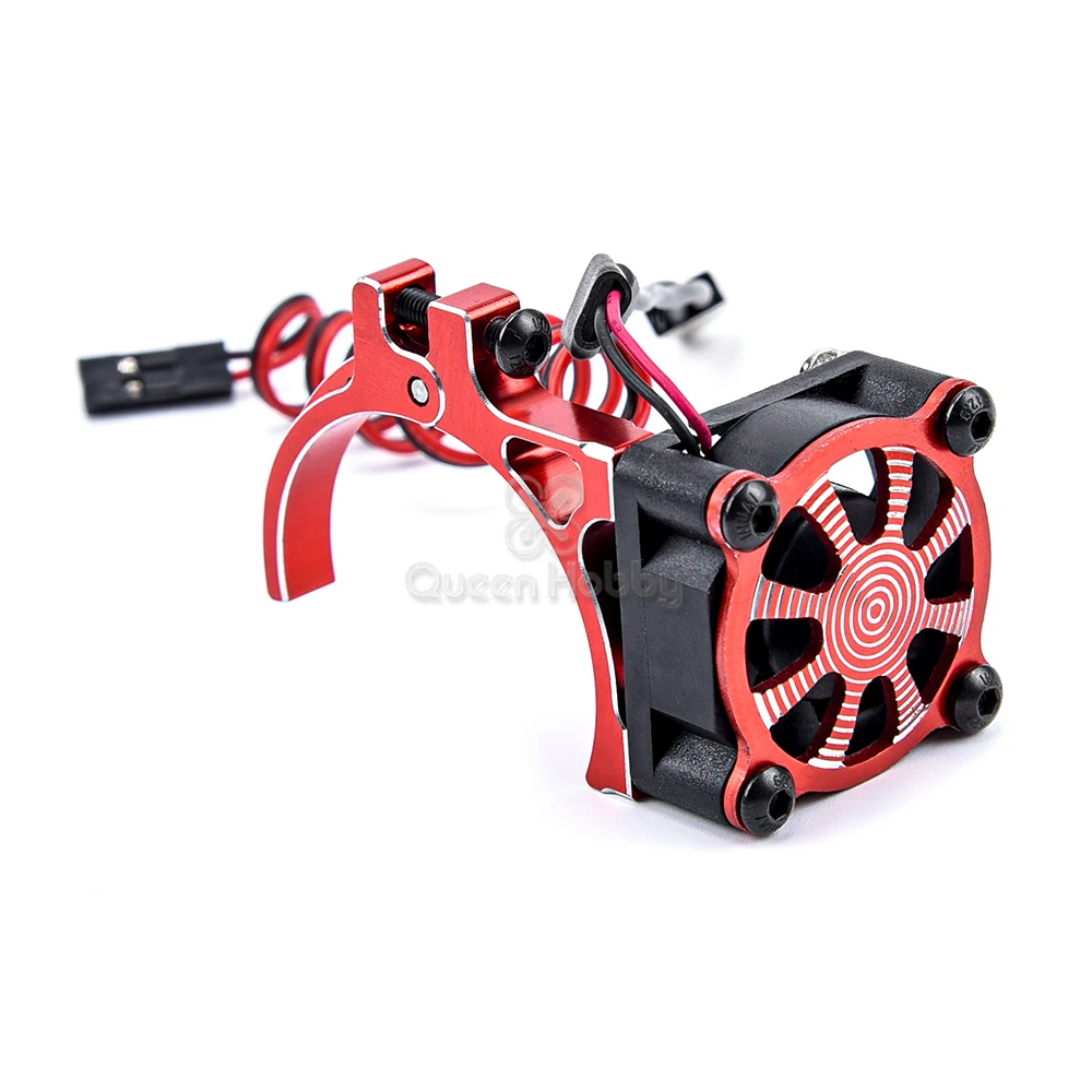 Queenhobby Metal 36MM Motor Cooling Fan Adjustable Radiator for TRX4 SCX10 RC Car 3650 3660 Upgrade Parts | Игрушки и хобби