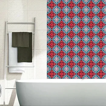 

Wall Stickers Shower Room Tile Subsidies Waterproof Defence Oil Wall Sticker Can Clean Can Move Home Furnishing Decoration