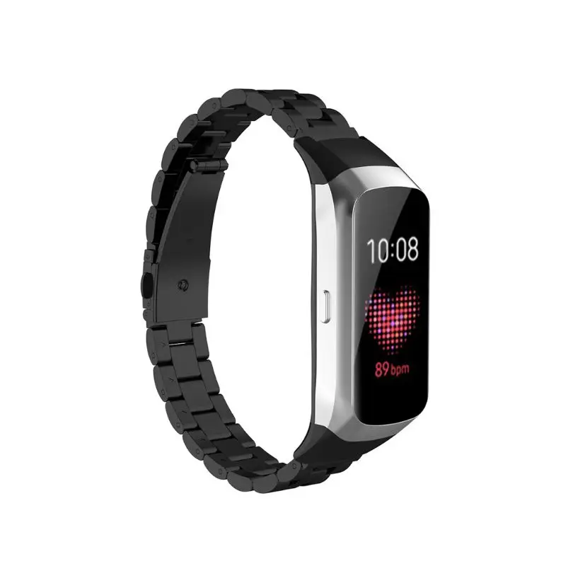 Нержавеющая сталь ремешок для часов Quick Release ремешок Замена для samsung Galaxy Fit SM-R370 часы#917