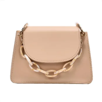 

Mini PU Leather Messenger Bags for Women New Fashion Chain Design Female Shoulder Handbags Casual Ladies' Travel Crossbody Bags