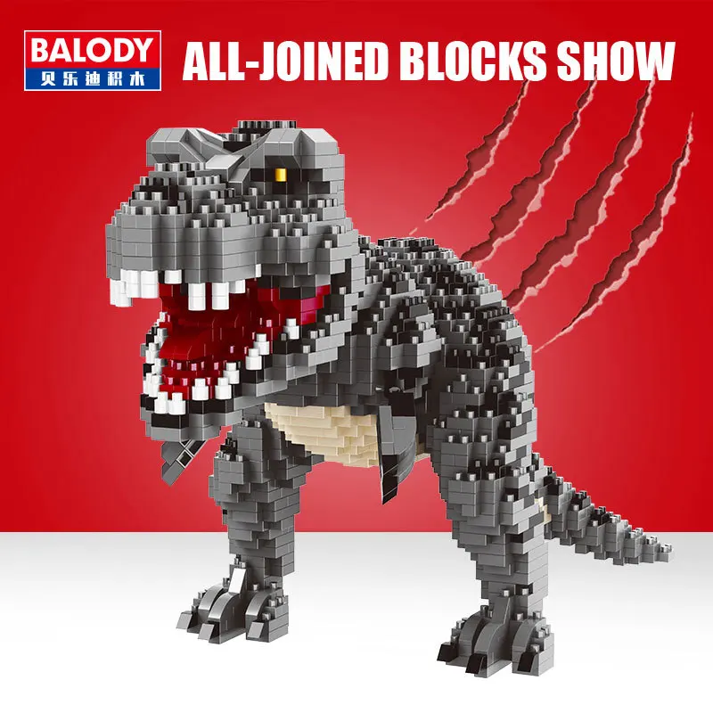 2020 новые Balody мини кубики Мультяшные строительные игрушки модель динозавра