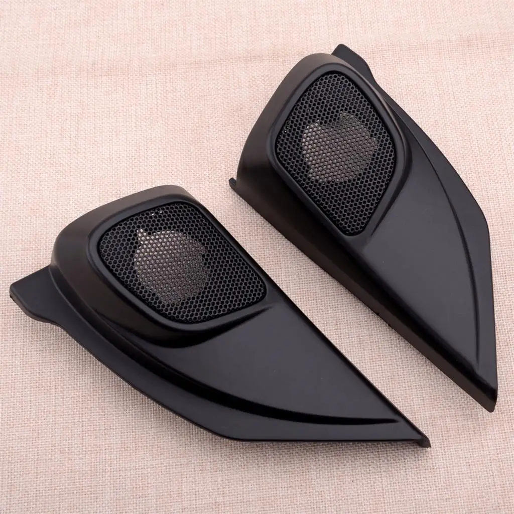 1 Pair Car Door Tweeters Speakers Panel Cover Trim Fit for Honda CRV CR