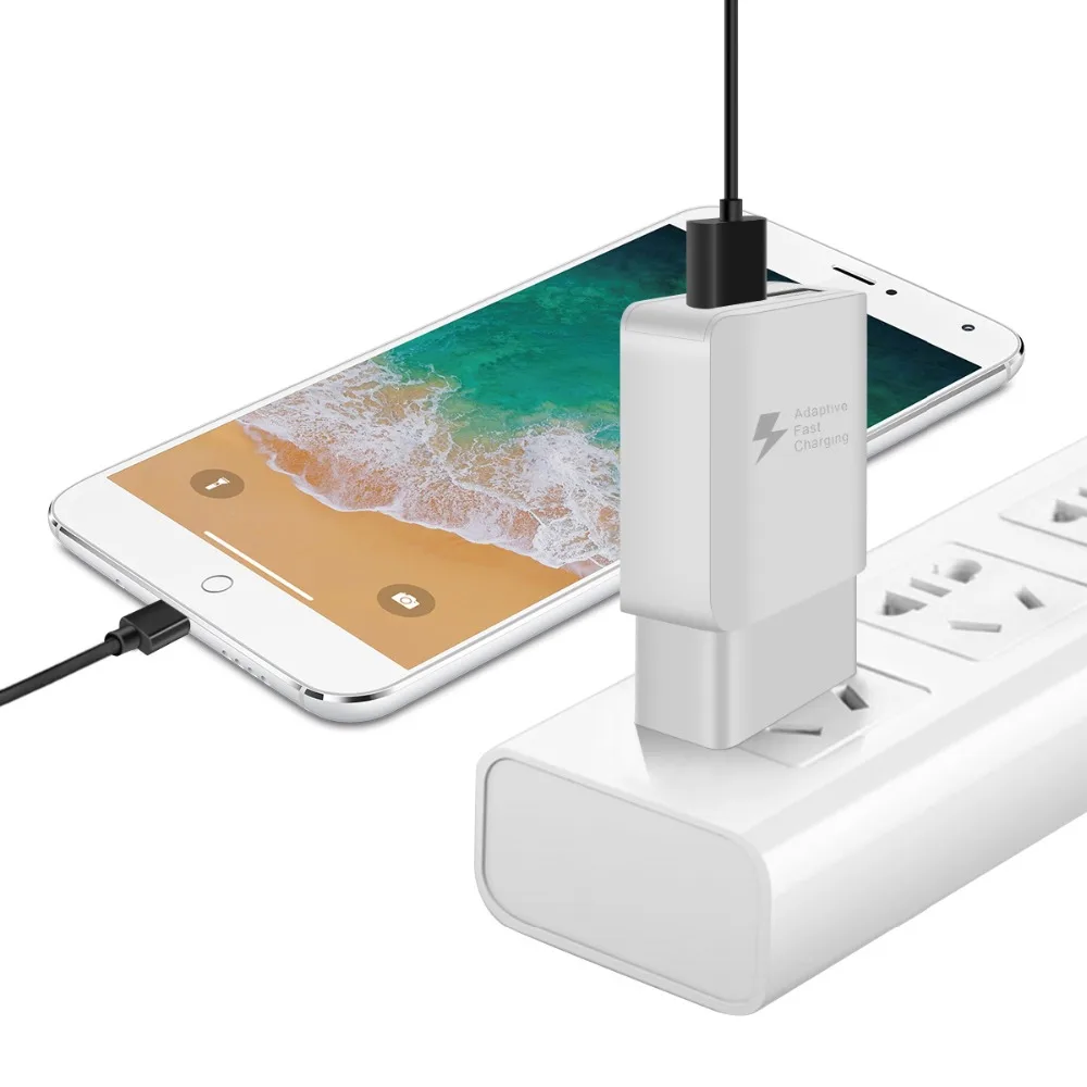 KOOYUTA QC 3,0 адаптер зарядного устройства с двойным USB EU/US Вилка Путешествия стены Быстрая зарядка зарядное устройство для iPhone X samsung S8 мобильного телефона зарядное устройство