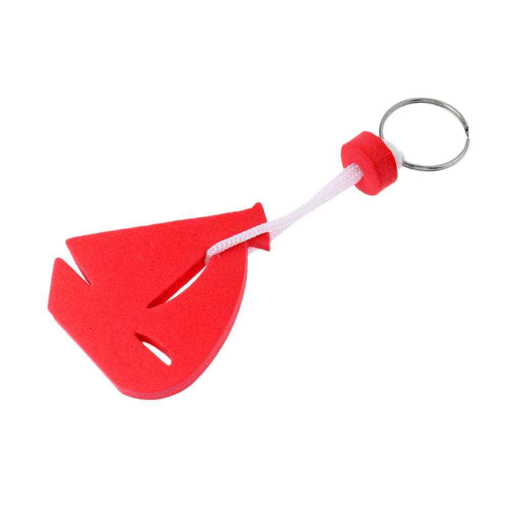 Key Ring Floating Boat Key Chain Key Ring -Marine/Water Sports/Creative Foam Keychain- Sailing Boat