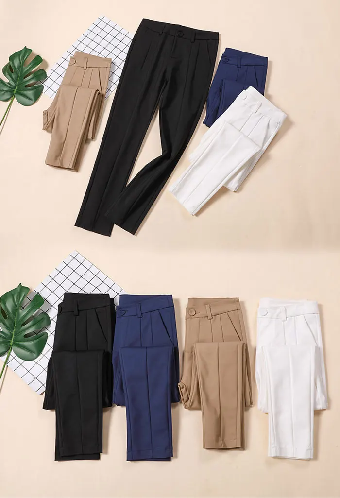Брюки женские новые капри длиной до щиколотки женские леггинсы Pantalon Femme рабочая одежда тонкие с высокой талией эластичные повседневные женские брюки