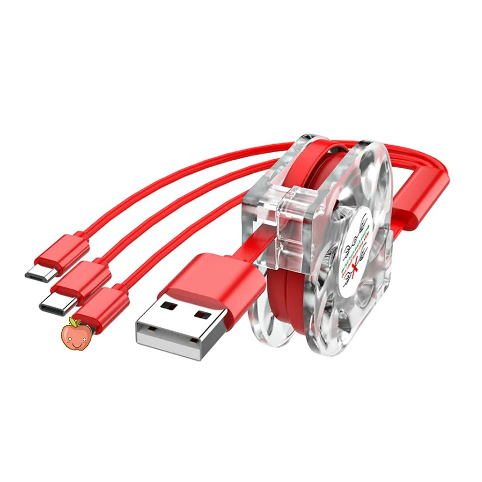 Multi-function-Three-in-one-Portable-Data-Cable-for-Samsung-S10-S9-S8-Plus-C-type