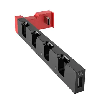 

2020 Pg-9186 game controller loading station for joy con controllers with compact and portable indicators