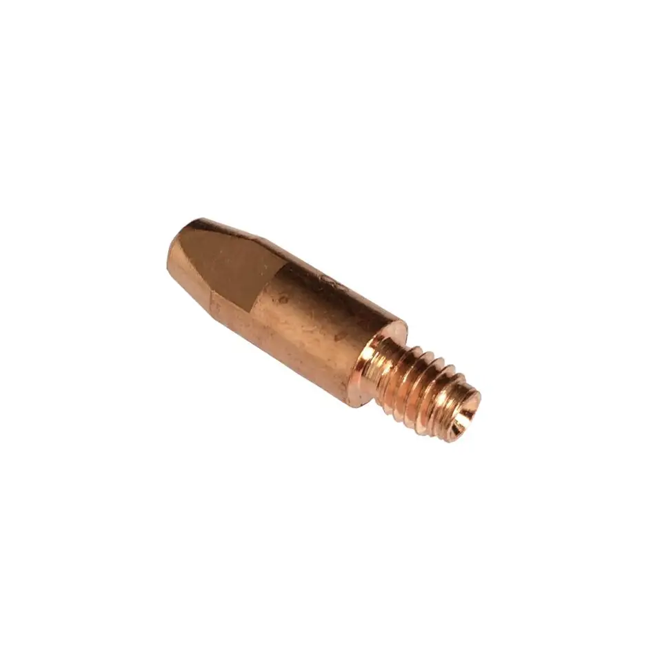 20 Punte Di Contatto In Rame Per Saldatura MIG, 1,0 Mm, Ricambio Per Torcia 24KD, Lunghezza 2,8 Cm - 3
