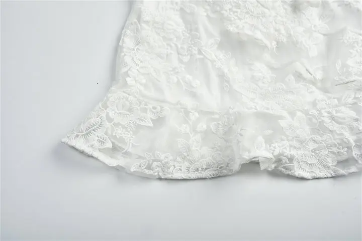 BacklakeGirls белое кружевное женское коктейльное платье с вышивкой Elbise короткое вечернее платье Vestidos De Coctel