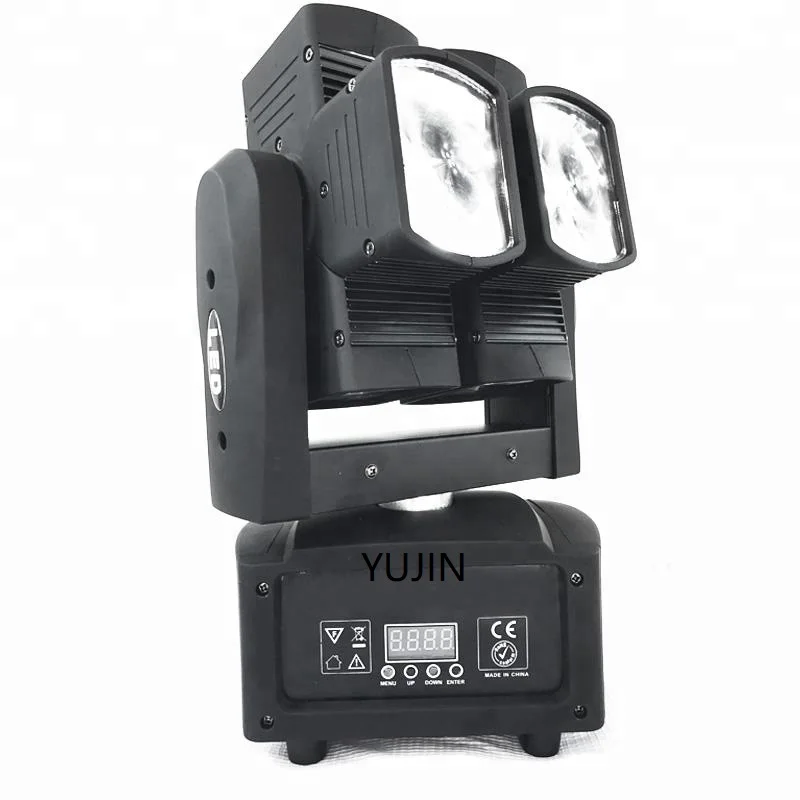 Iluminaçao dmx луч движущаяся головка 8*10 Вт 4в1 RGBW цветной миксер led hot wheel DJ освещение |