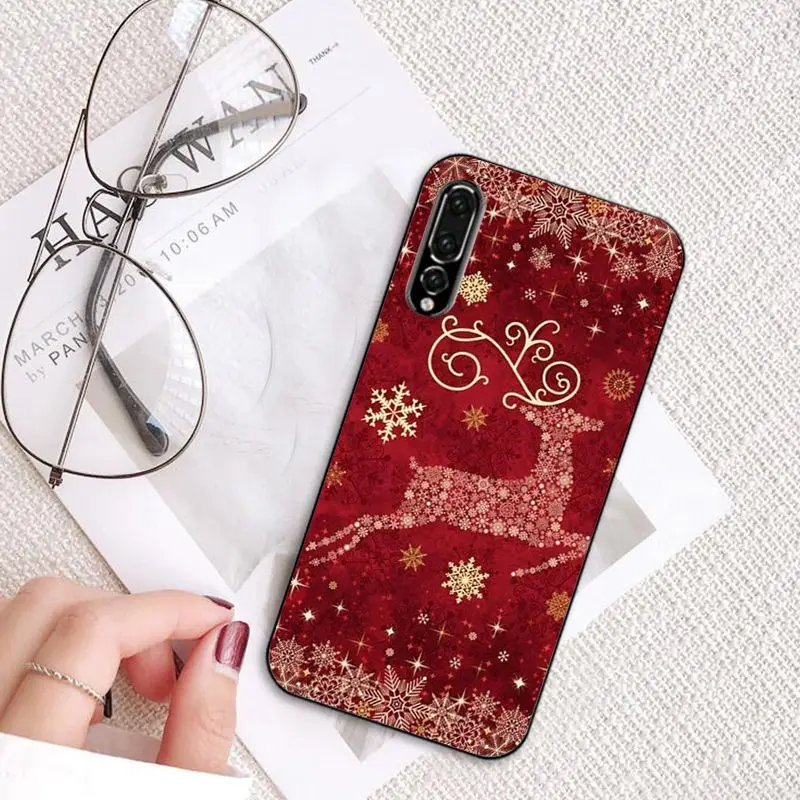 A5 Babaite год Рождество олень Санта чехол для телефона huawei P20 P30 P20Pro P20Lite P30Lite P Smart P10Lite - Цвет: A5
