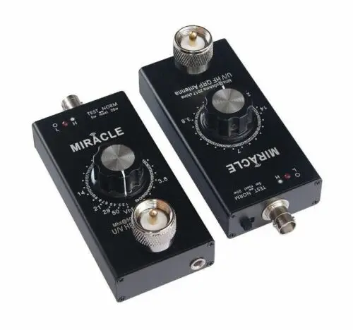 

U/V HF QRP whip Antenna Miracle For YAESU FT817 ICOM 703 K1 K2 + LED SWR Bridge