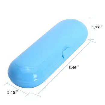 

1pc Cute Couple Travel Toothbrush Box Toothpaste Holder Protect Case Cup Storage