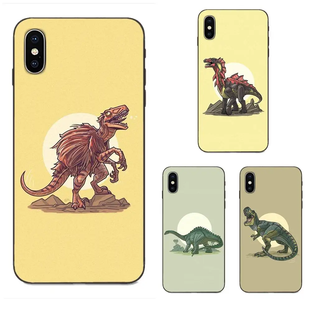 

For Huawei Honor 5A 6A 6C 7A 7C 7X 8 8A 8C 8X 9 9X 10 10i 20 Lite Pro Soft TPU Pattern Case Cover Cute Cartoon Dinosaur