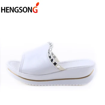 

2020 Summer Girls Sandals Women Slides Slippers Sandals Wedges Platform Shoes Sandalias Mujer