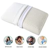 LISM TOP Quality Natural Latex Adults Bedding Vertebrae Massage Pillow Health Neck Bonded Head Care Memory Pillow 1