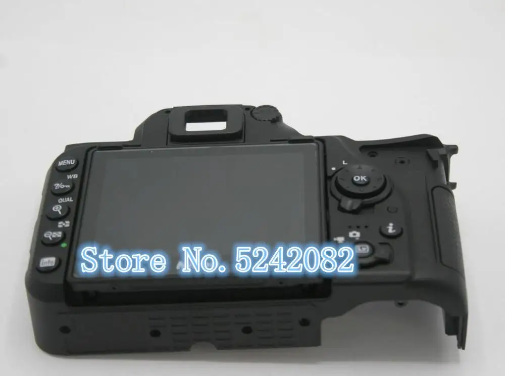 Original For Nikon D7500 Back Cover Rear Cover w/ LCD Card Door Assembly Repair