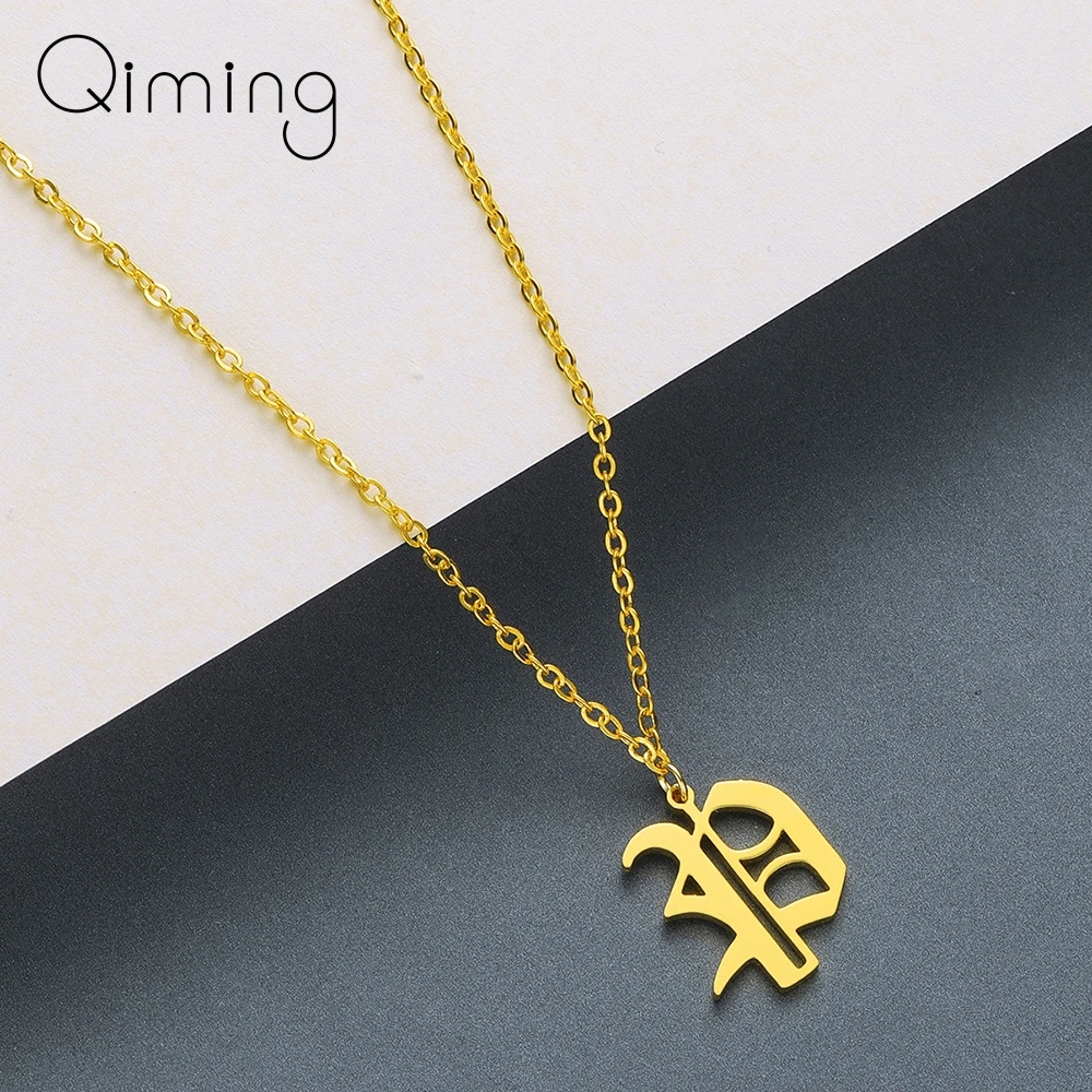 Pendant Necklace Men Luxury Brand 
