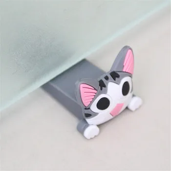 

Cartoon door stopper Baby Safety Finger Protection Corner Guards Cartoon Children Door Stoppers Holder Silicone Mouse Shape