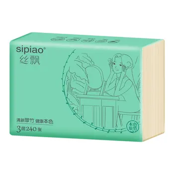 

Portable Bamboo Pulp Paper 3 Layers Natural Paper Towel Papers Toilet Paper Available For Mothers And Babies