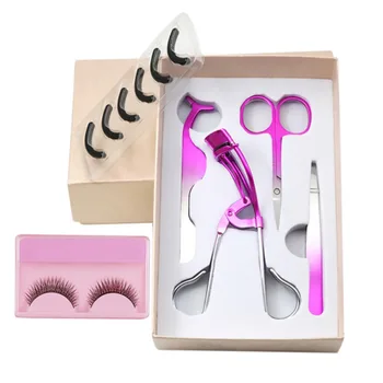 

Eyelash Curler Kit With 6 Eyelash Curler Replacement Pads, Eyebrow Clips, Tweezers, Eye Makeup Tool Set