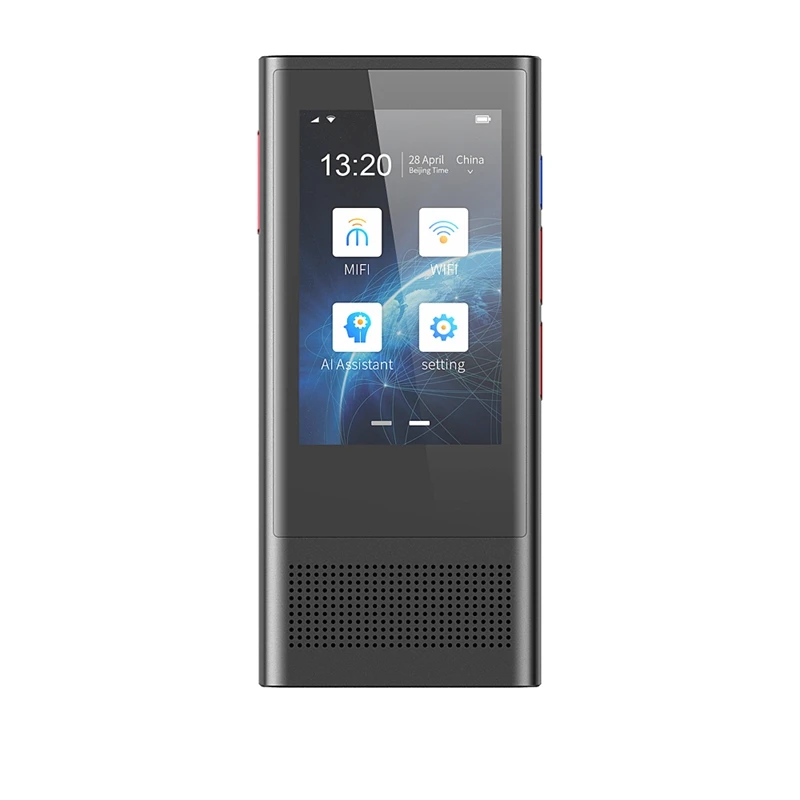 

W1 3.0 Translation AI Voice Photo Translator 3.1 Inch IPS 4G WIFI 8GB Memory 2080MAh 117 Languages Portable OTG Translation