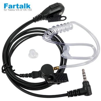 

PTT Earpiece Headset Mic for YAESU VERTEX VX-3R VX-2R FT-60R VX3R VX5R FT-60 VX2R VX150 VX-110 Radio Walkie Talkie Accessories