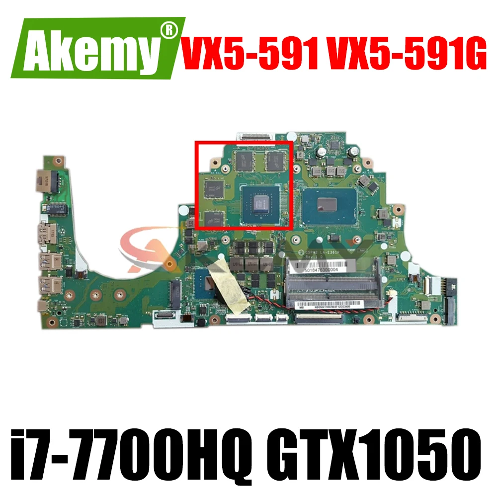 Для Acer aspire Φ материнская плата для ноутбука C5PM2 VX5-591 NB.GM211.001 VX5-591G GTX1050
