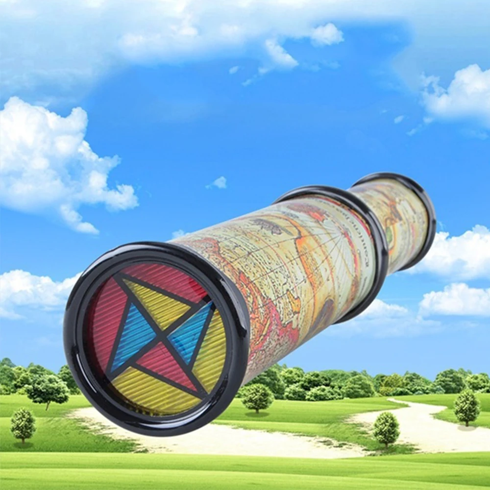 21cm ABS Optical Toy Prism Toy Amusement Educational Magical Funny Learning Magical Kaleidoscope